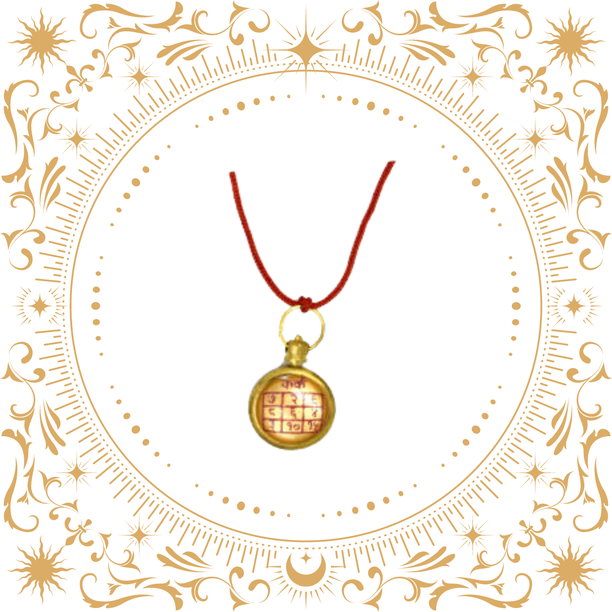 Mithun Rashi Yantra Locket (Gemini Zodiac)