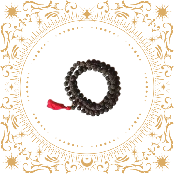 5 Mukhi Rudraksha Mala Original