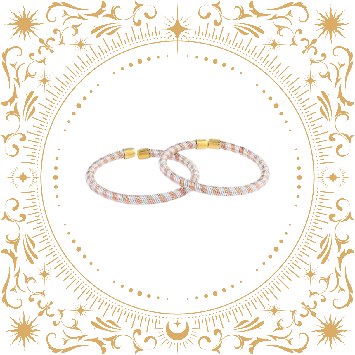 Ashtdhatu Kada bracelet adjustable Bangle