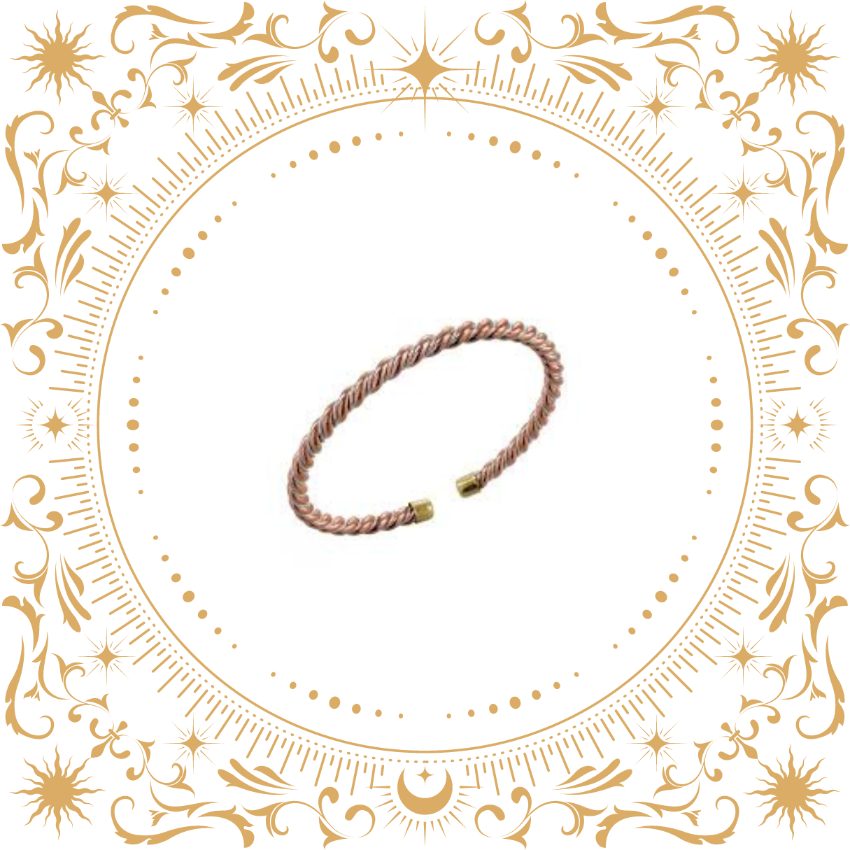 Gold Brass & Copper Bracelets