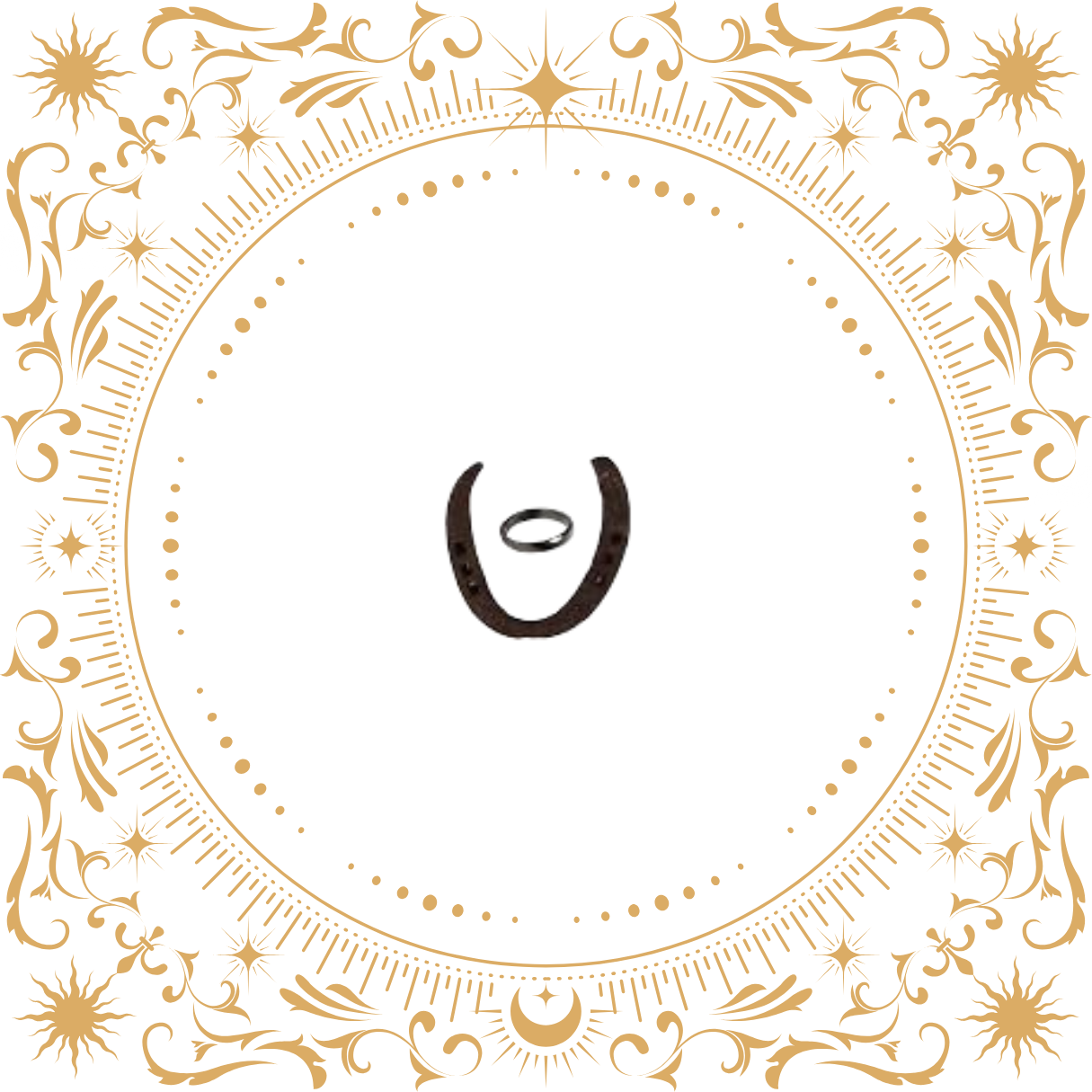 Horse Shoe & Ring Combo for Shani Shanti