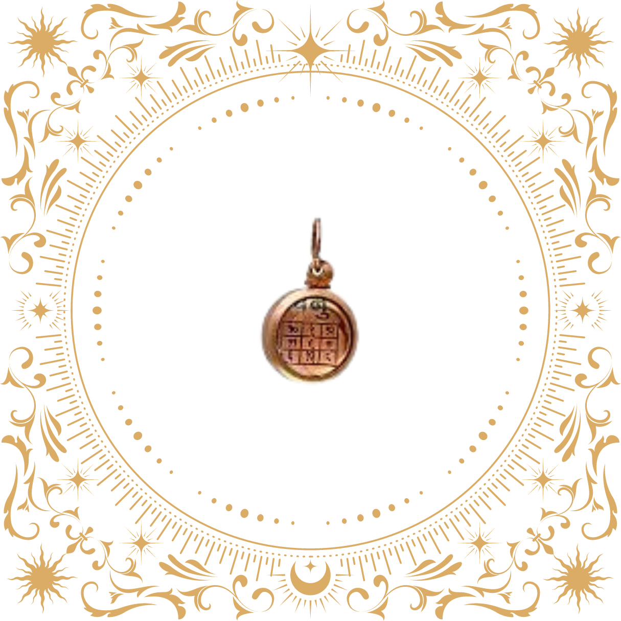 Dhanu Rashi Yantra Locket (Sagittarius Zodiac)